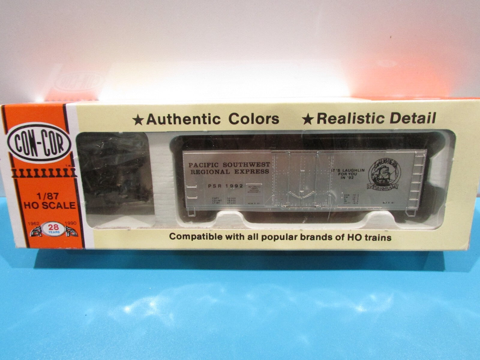 HO Scale Con-Cor 40ft PD Boxcar Special Edition Pacific Southwest Lot#3865