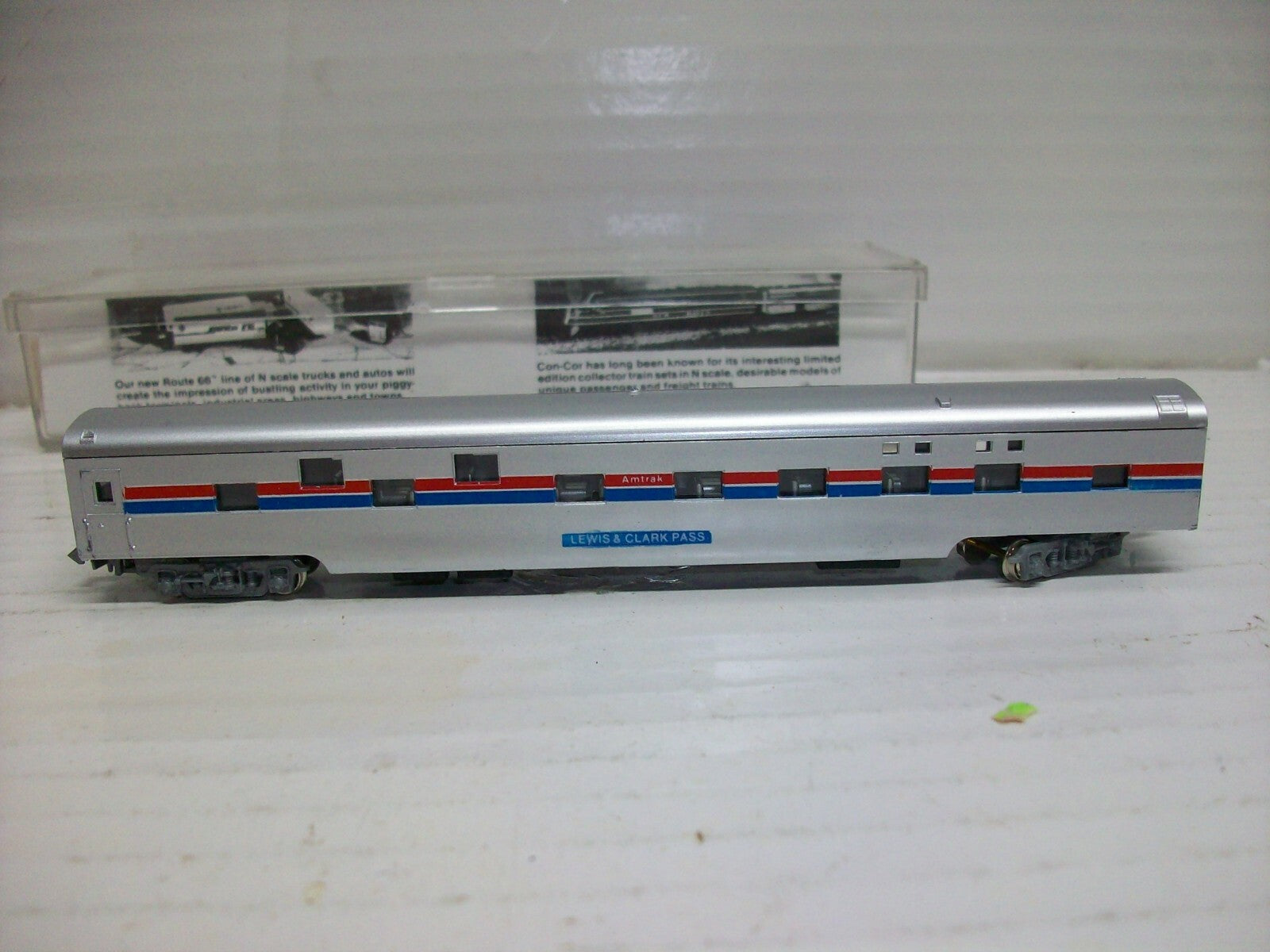 N Scale Con-Cor 001-004011J Amtrak 5-Car Passenger Set, Lot#2450