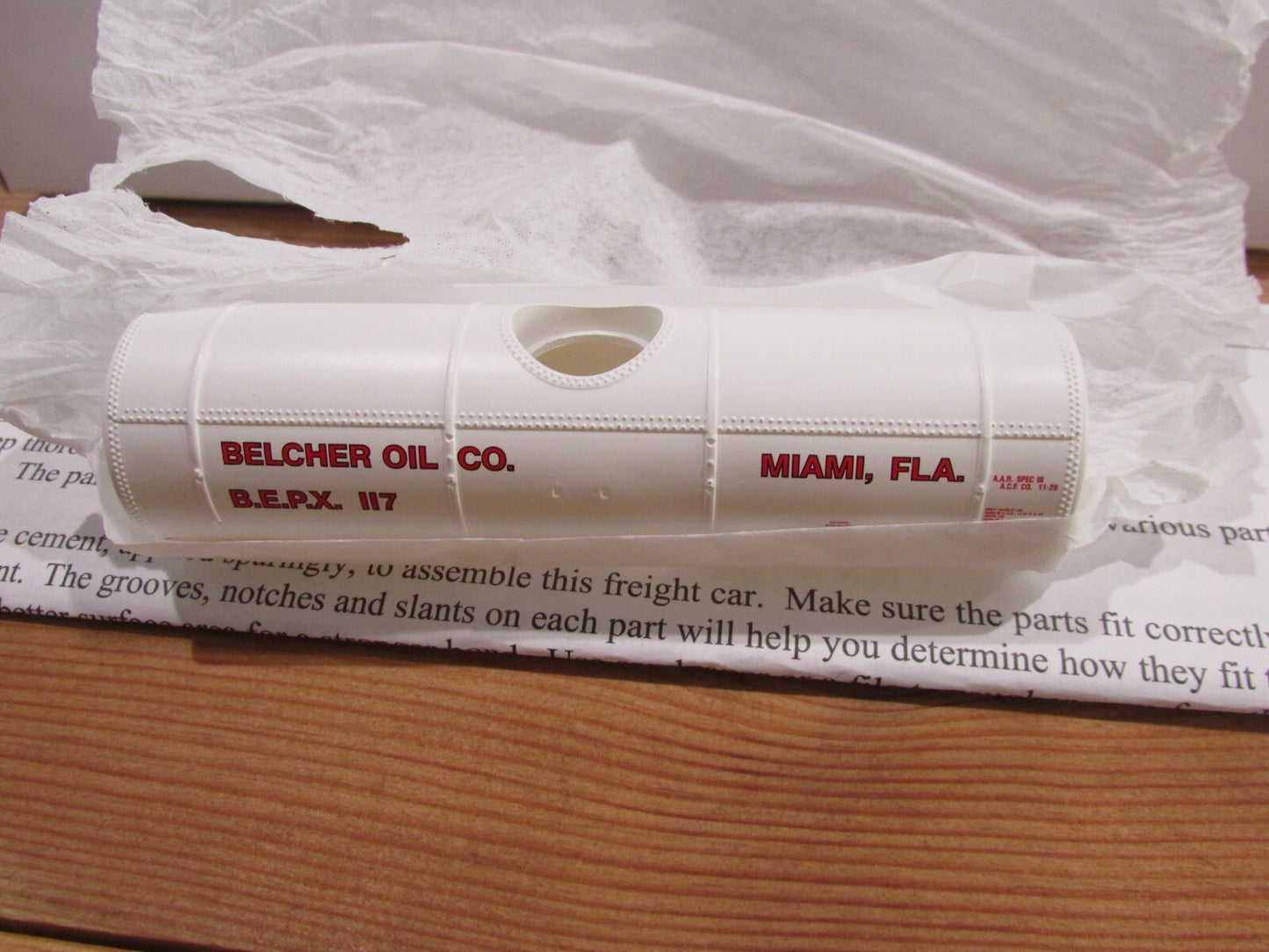 Ho Scale Proto 2000 #23135 10,000 Gallon Type 21 Tank Car Kit "BEPX" Lot#1134