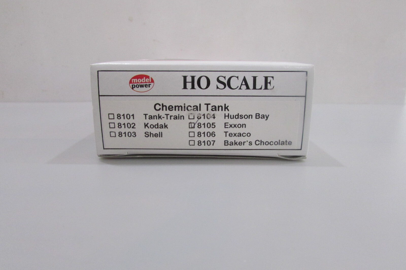 HO Scale Model Power 8105 Exxon 40' Chemical Tank Car