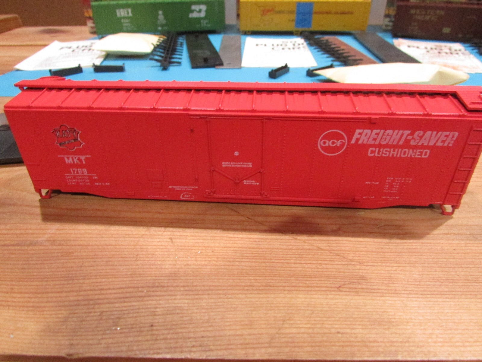 HO Scale Athearn (4) Assorted Box Car Lot#0939