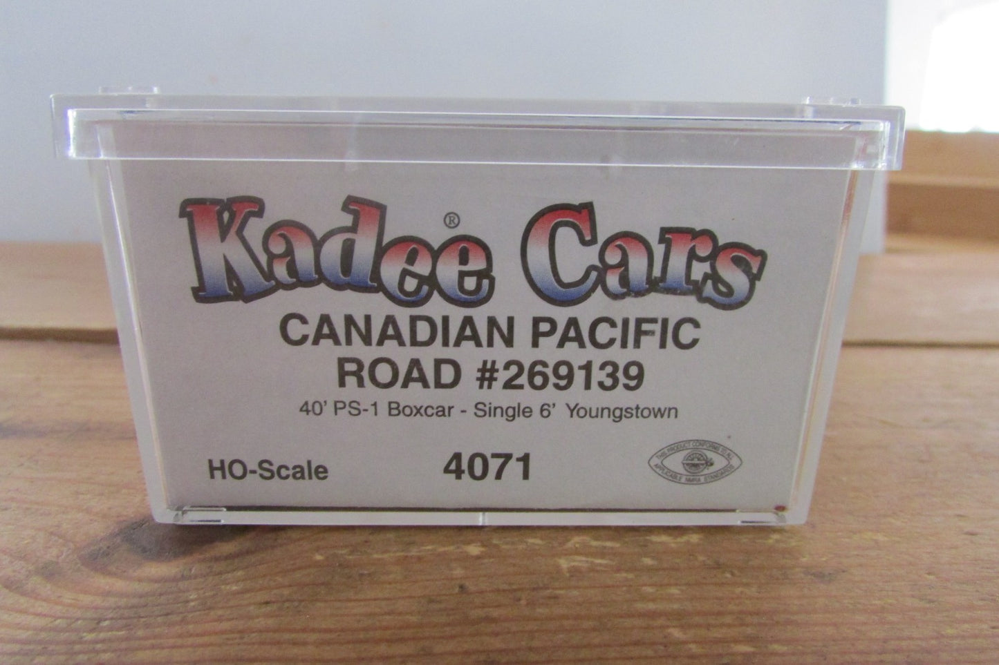 HO Scale Kadee Cars 4071 40' PS-1 Box Car Single 6' Youngstown  KD5000