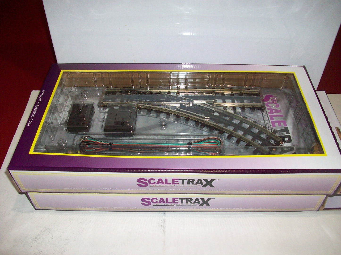 O SCALE (2PCS) O-31 MTH Electric Trains  RH & LH SWITCH SCALETRAX
