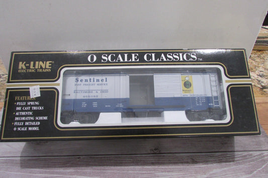 O Gauge K-Line K764-1091 B&O Sentinel Classic Box Car  Lot#2988