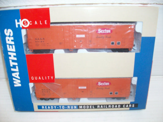Ho Scale Walthers 932-23461 North American 50' Smoothside BoxCar (2PACK)