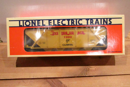O Gauge Lionel 6-19930 Lionel Railroader Club 4-Bay Hopper with Load  Lot#3348