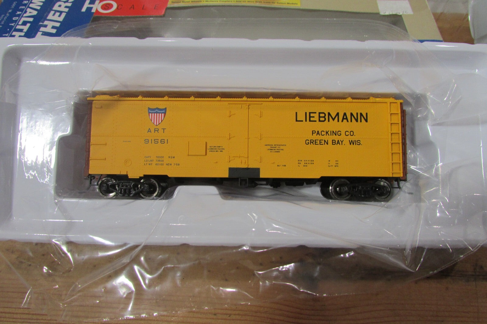 HO Scale Athearn & Walthers (5) Assorted Freight Car RTR Lot#3741