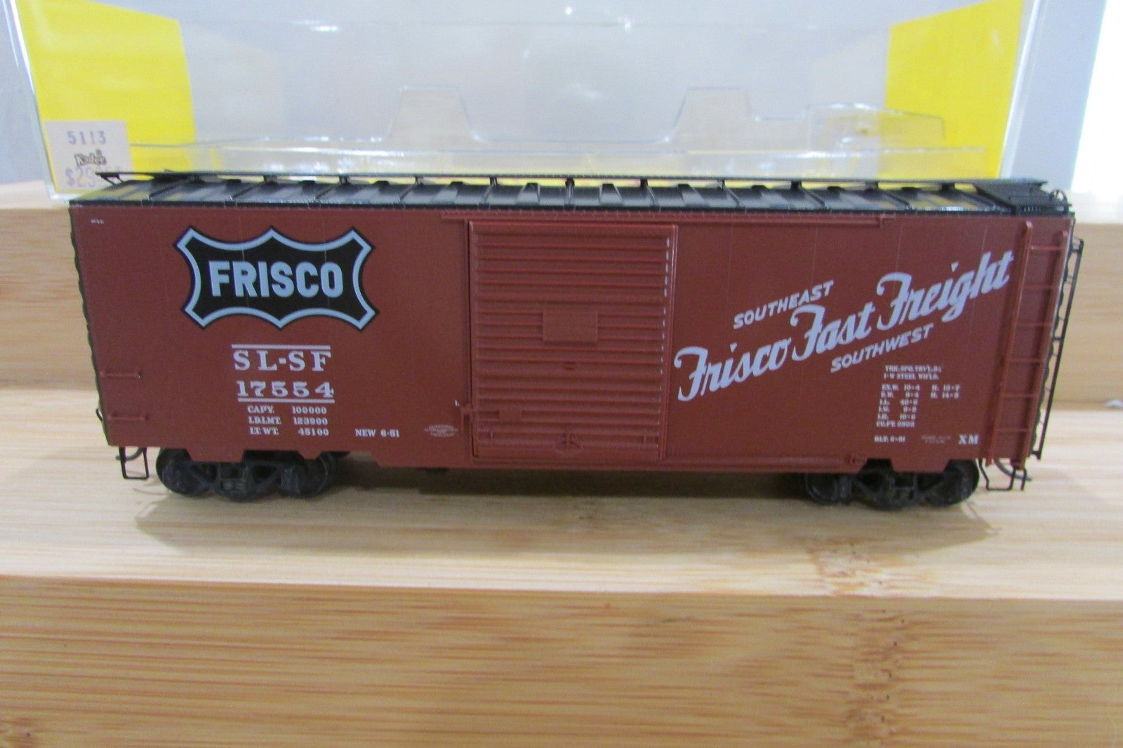 HO Scale Kadee Cars 5113 40' PS-1 Box Car Single 8' Youngstown  KD5002
