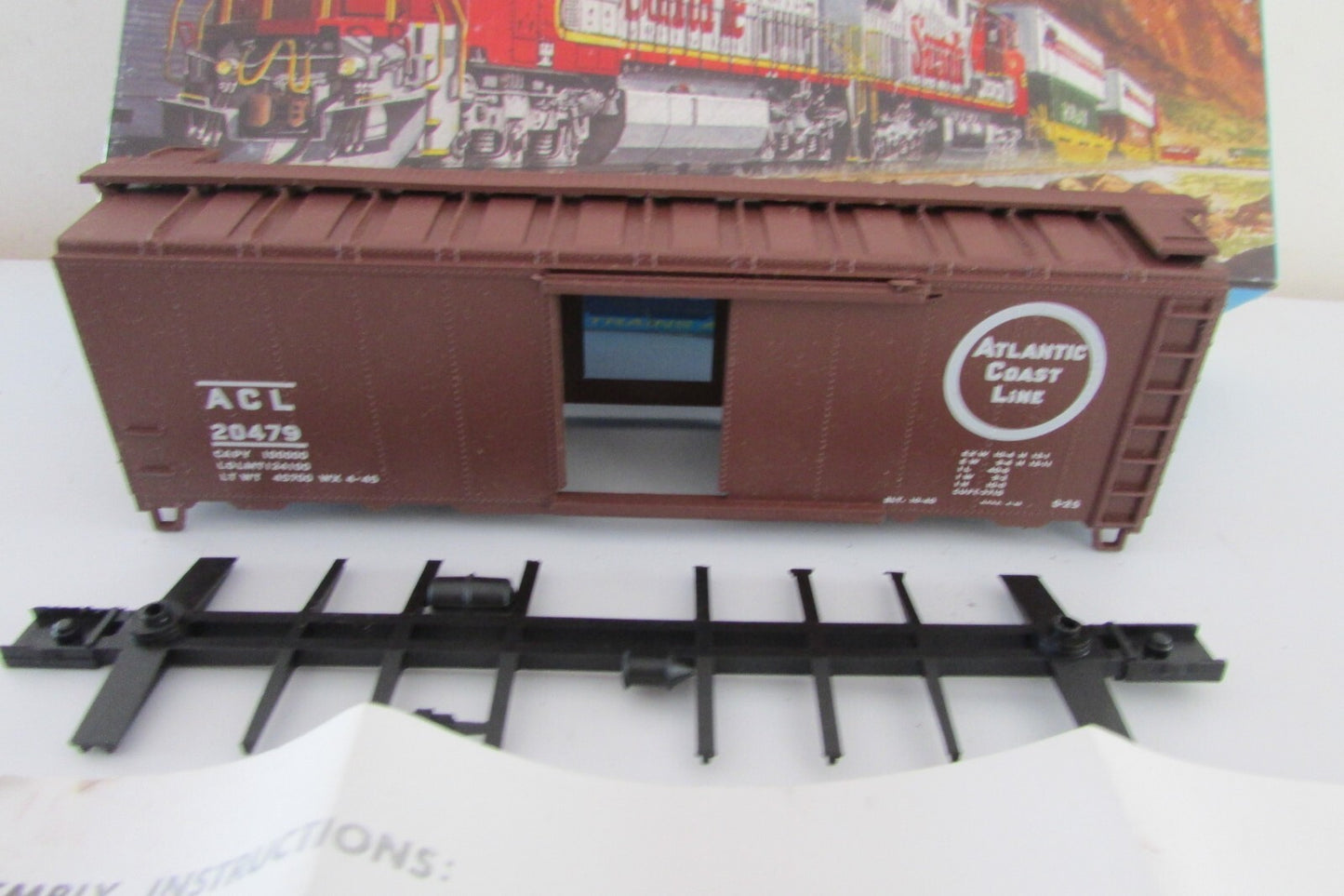 HO Scale Athearn 5001 Atlantic Coast Line 40ft Boxcar #20479