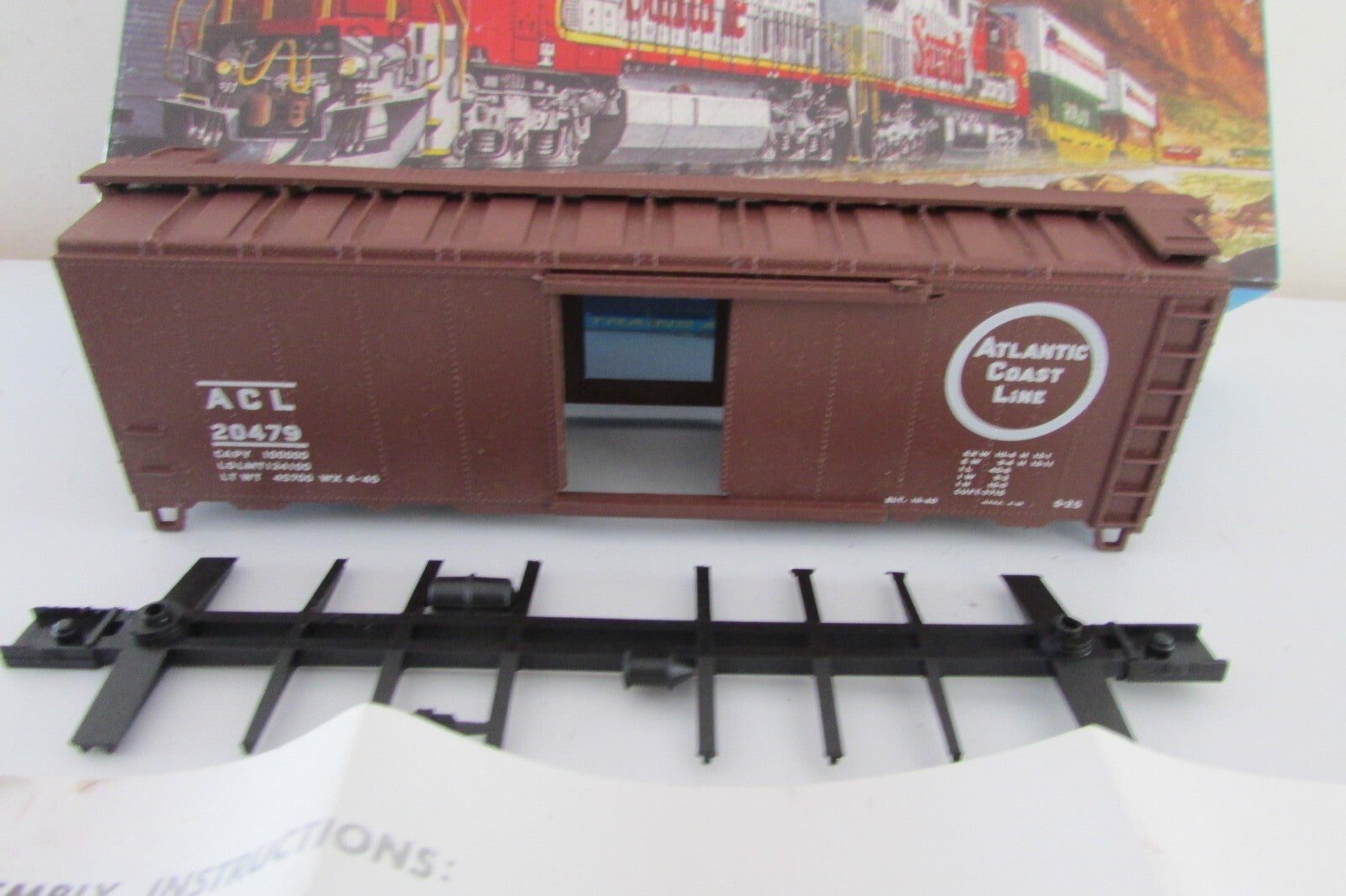 HO Scale Athearn 5001 Atlantic Coast Line 40ft Boxcar #20479