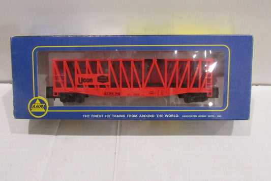HO Scale AHM 5393G Container Carrier Union Carbide Ucon Car# ucpx796