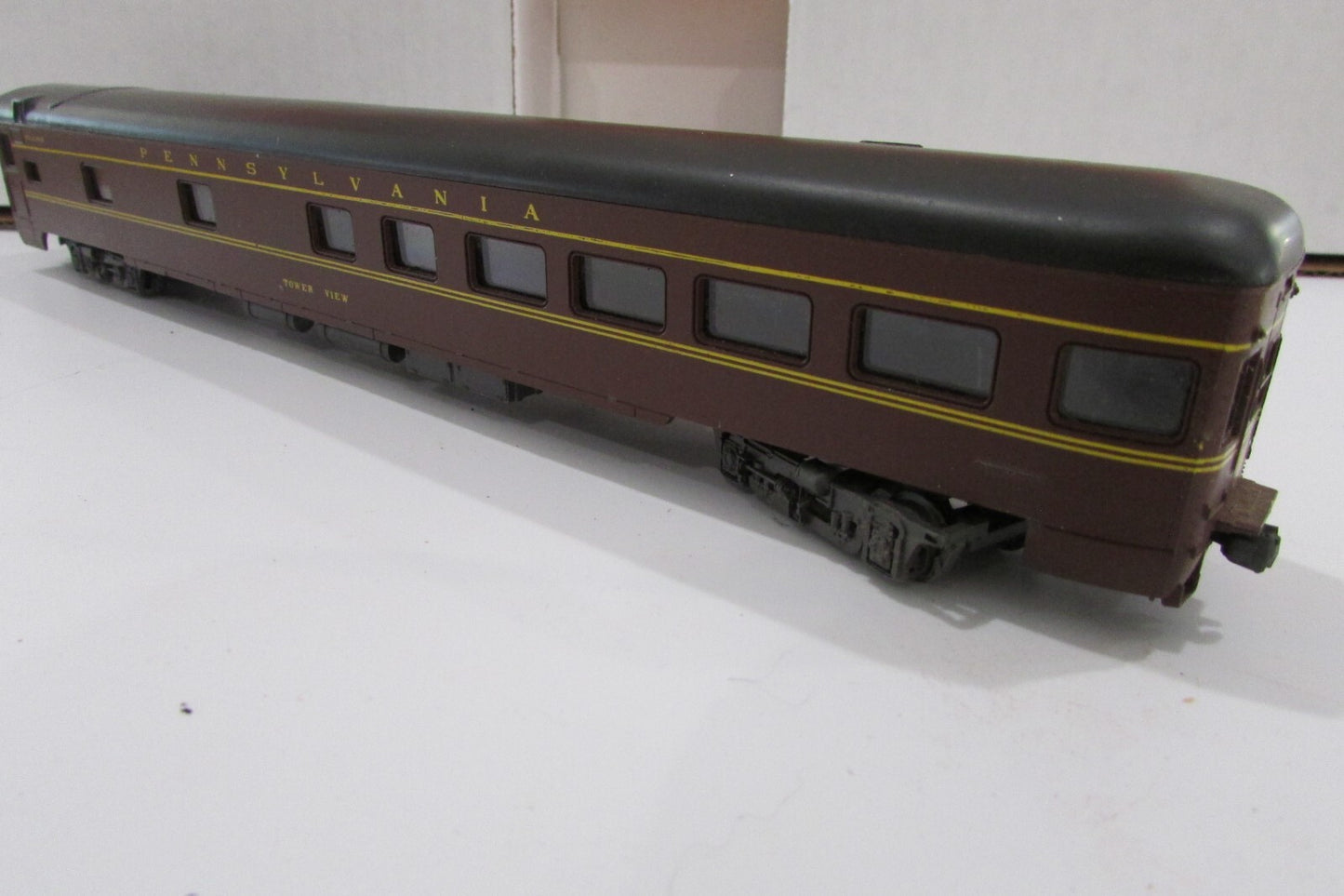 HO Scale Rivarossi Pennsylvania Observation Passenger Cars Lot#2854
