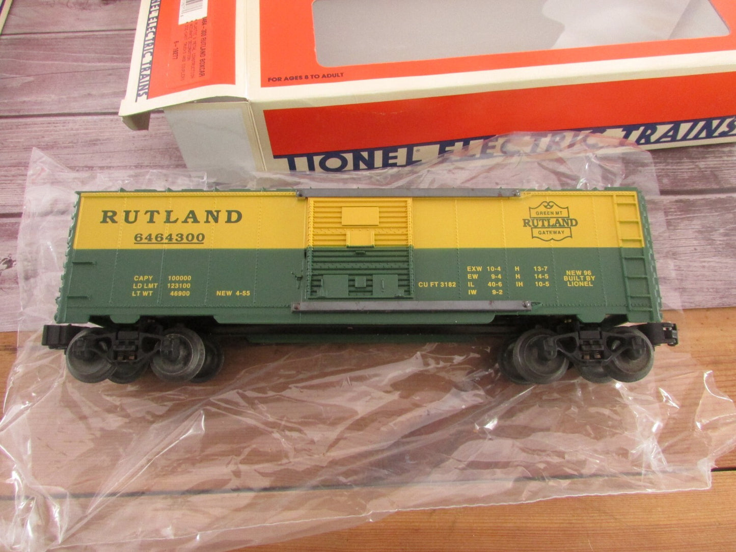 O Gauge Lionel 6-19276 6464 BoxCar Serie V Lot#3101
