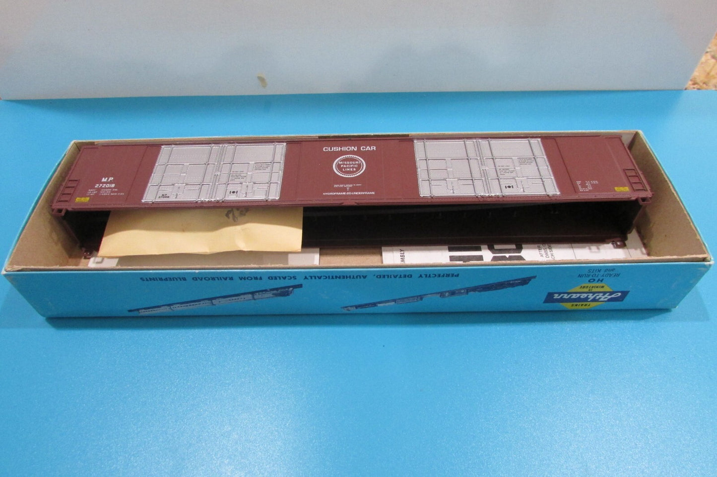 HO Scale Athearn 86ft Hi Cube Box Car Missouri Pacific Lines  Lot#0747