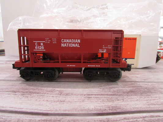 O Gauge Lionel 6-6126 Canadian National Ore Car w/Load Lot#3067