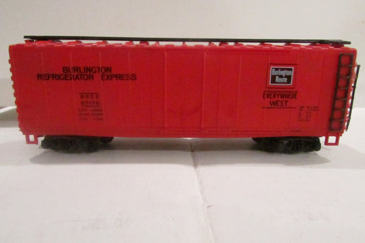 HO Scale AHM 5274E Burlington Refrigerator Express BRET #67170