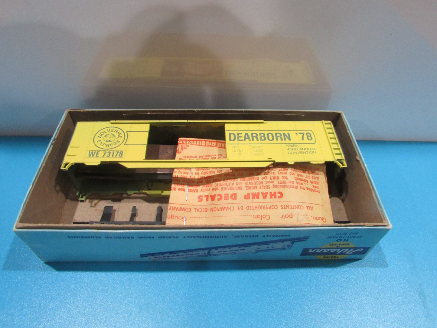HO Scale Athearn 1928 Convention Car 50ft Wolverine Express Lot#0846