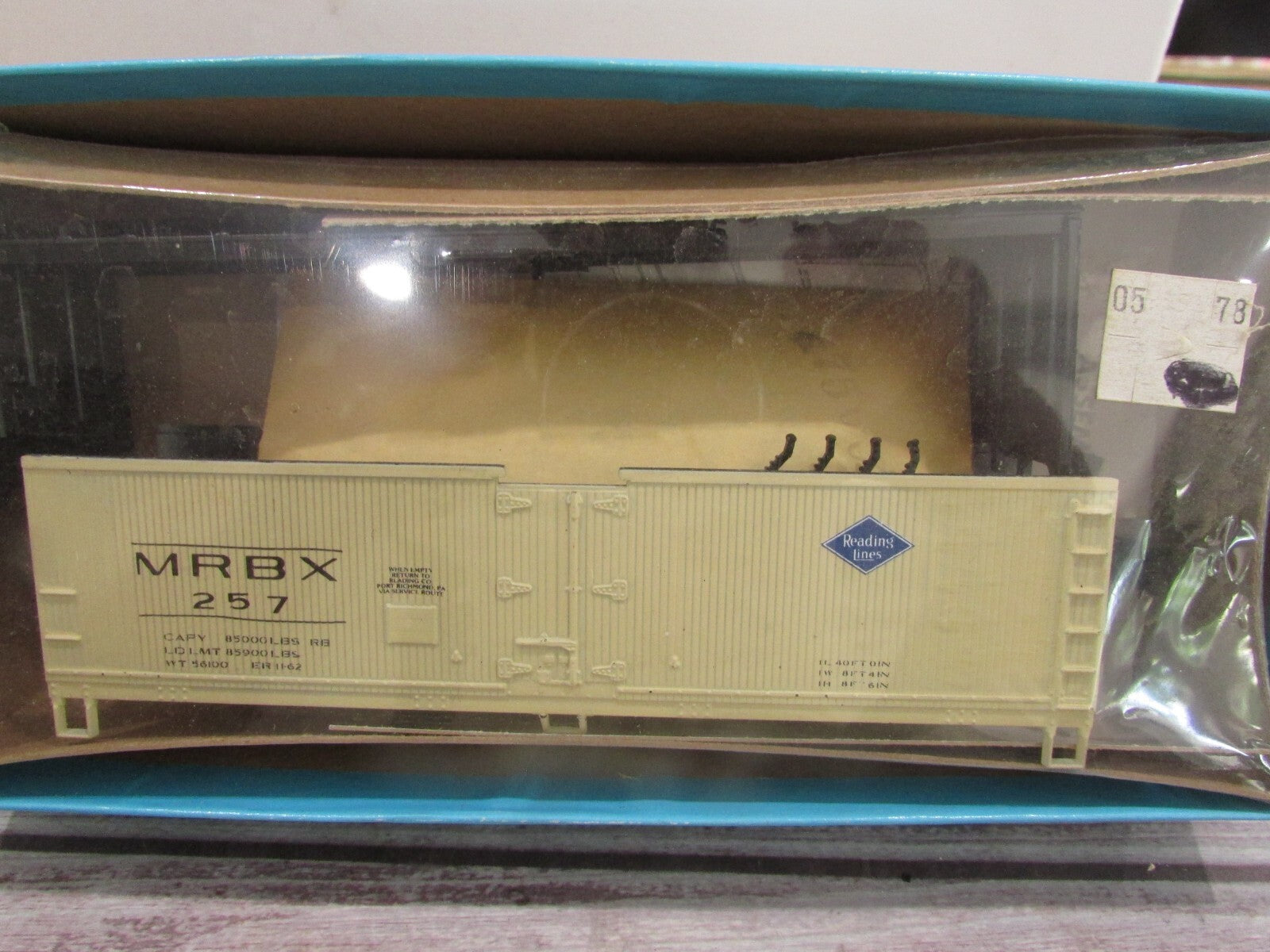 HO Scale Athearn Custom Painted Reading Lines MRBX Kits Lot#3187