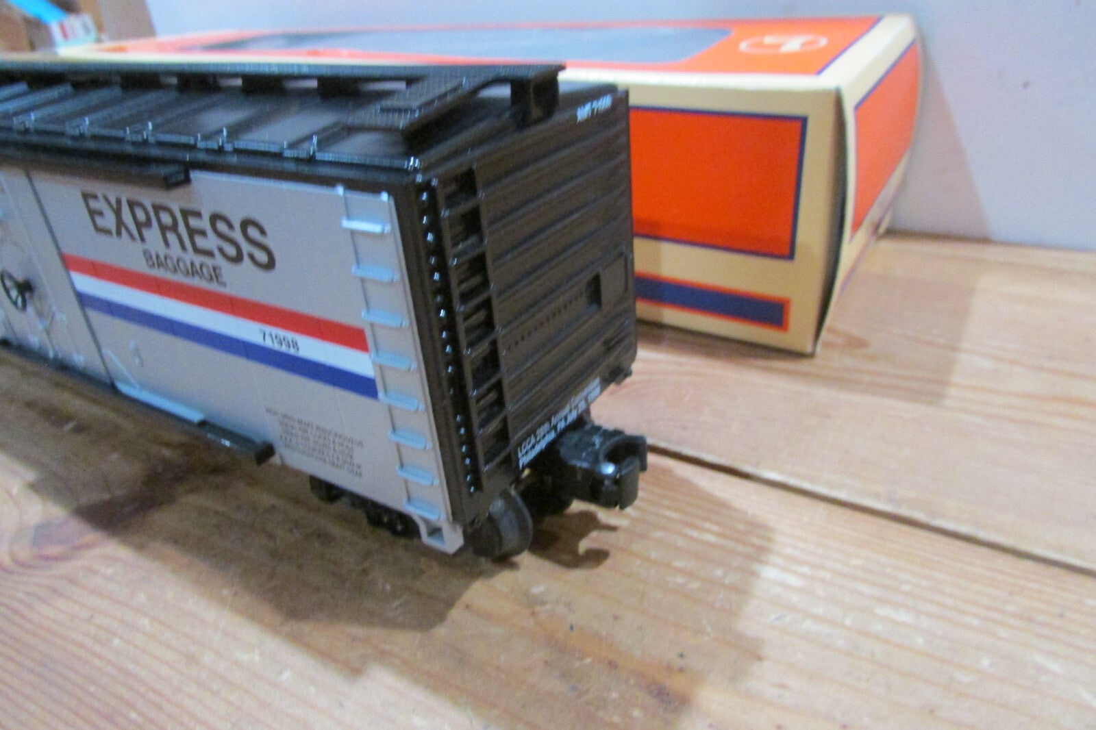 O Scale Lionel 6-71998 Amtrak Express Baggage Car Lor#3779