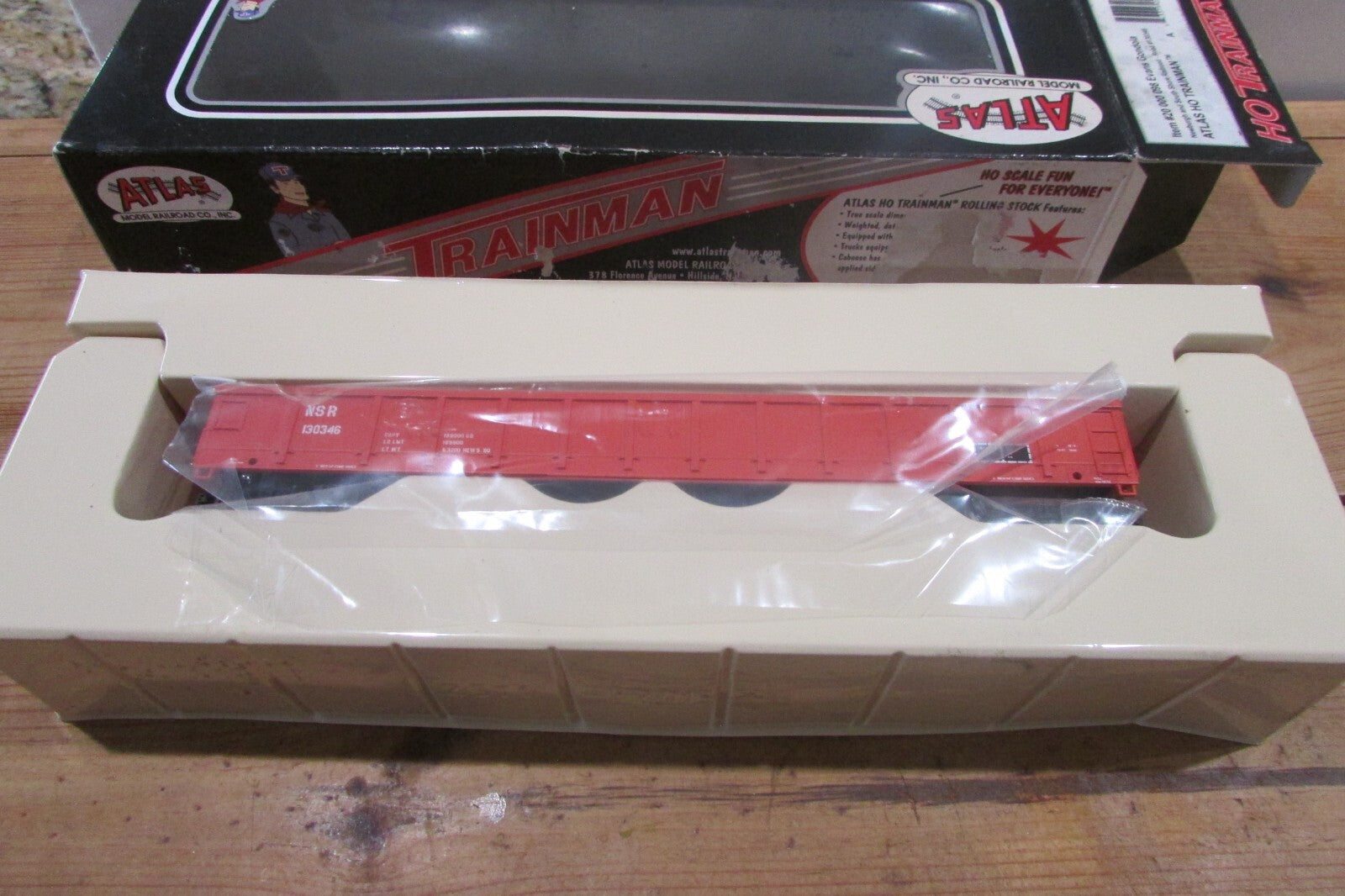 HO Scale Atlas Trainman 20-000-098 Evans Gondola  A4904