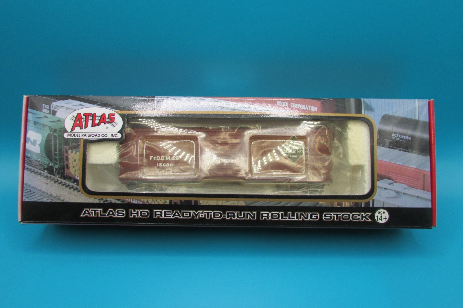 HO Scale Atlas 6416-1 USRA Steel Rebuilt Box Car A4409