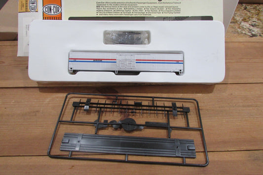 HO Scale Con-Cor Mail Handling Car AMTRAK #1458 NIB Lot#4026