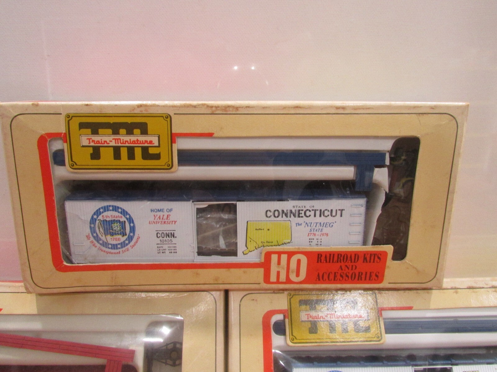 Ho Scale Miniature Train Commemorative Cars Kits,2015,2016 & 2022 Lot#1069
