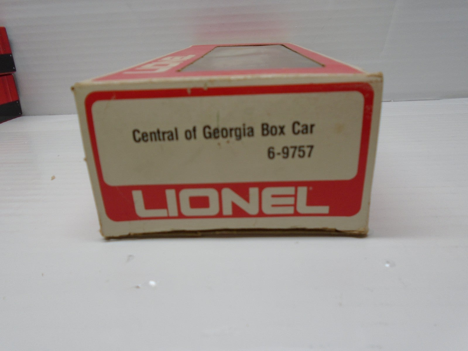 O SCALE  Lionel 6-9757 Central of Georgia Boxcar LN/Box