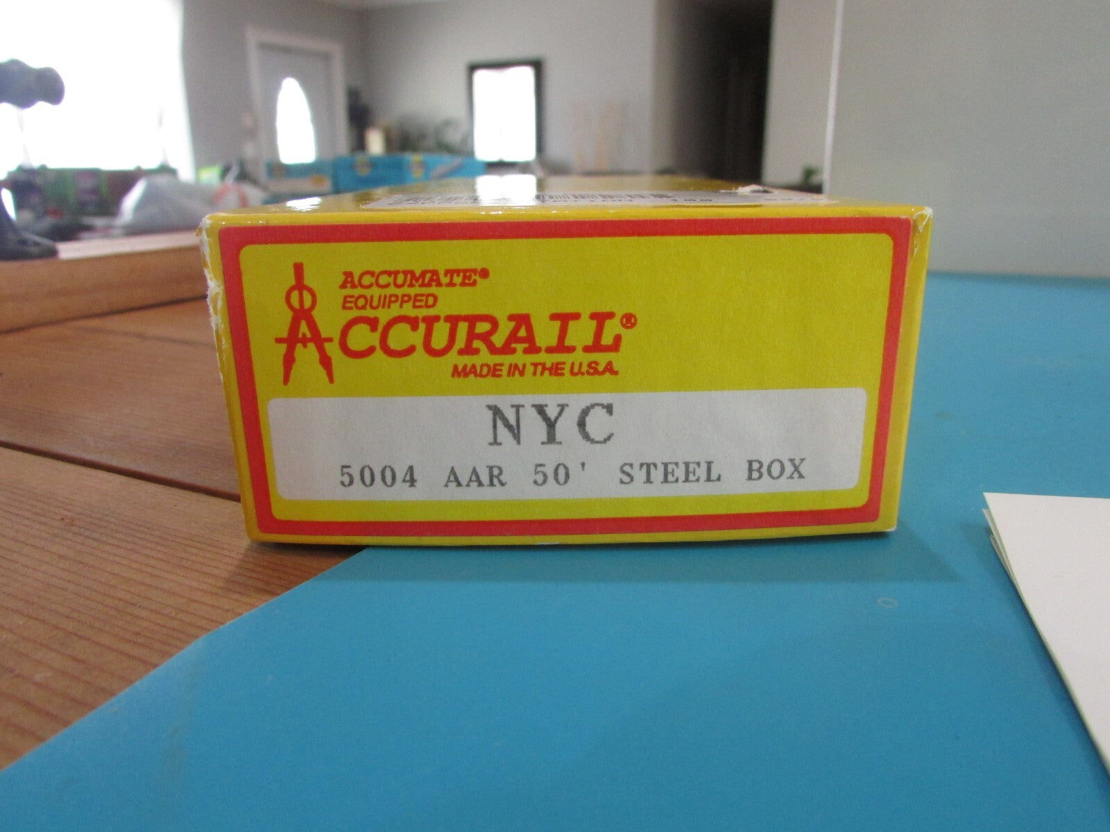 HO Scale Accurail 5004 AAR 50' Steel Box Car NYC