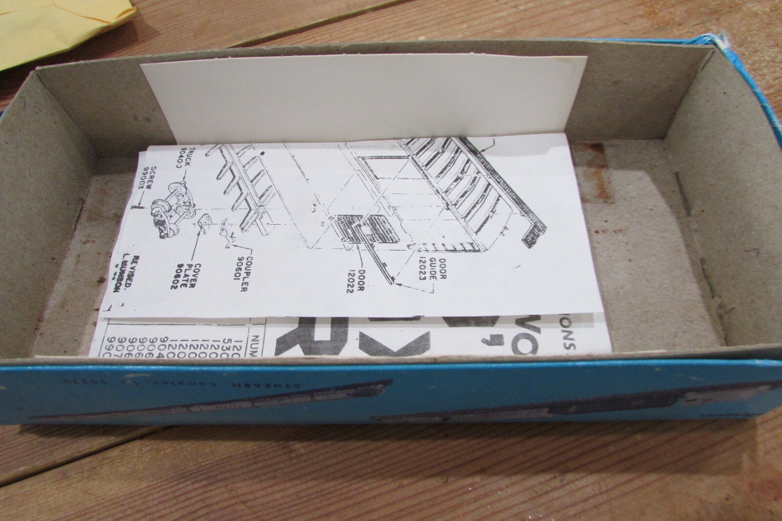 HO Scale Athearn/Branchline Canadian Pacific 40' Box Car Kit Lot#4644