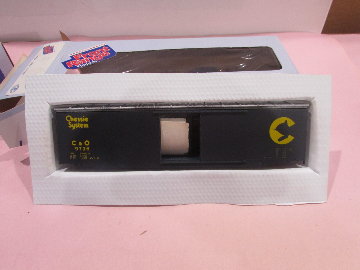 HO Scale Front Range Products (4) Assorted Freight Cars Lot#1092