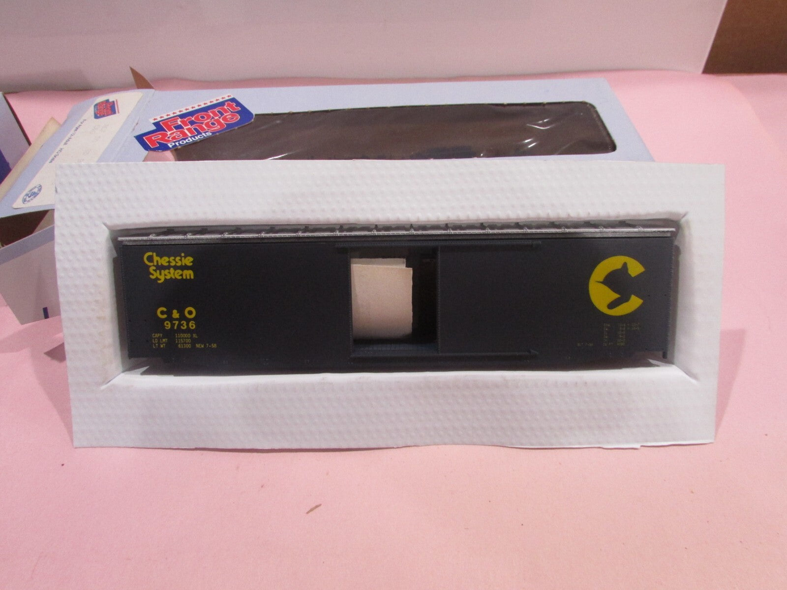 HO Scale Front Range Products (4) Assorted Freight Cars Lot#1092