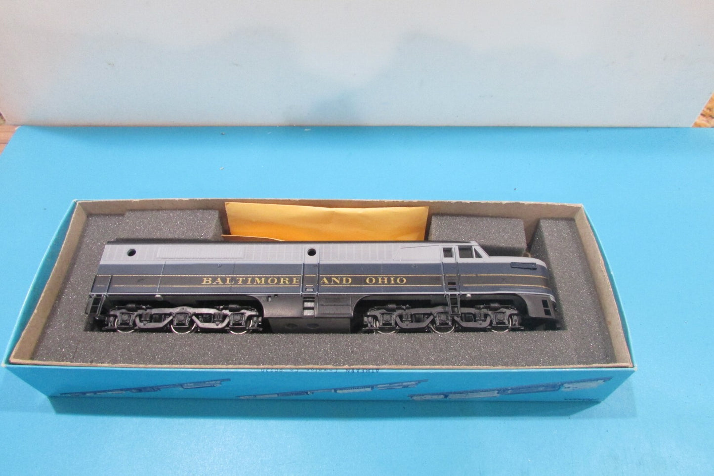 Ho Scale Athearn Alco PA-1 Locomotive Powered Baltimore & Ohio Lot#2701