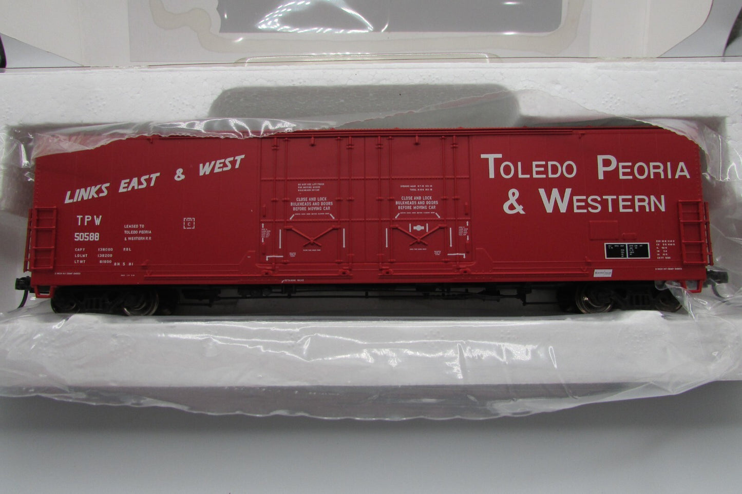 HO Scale Atlas 20-00-116 Evans 53' DPD Box Car  A4660