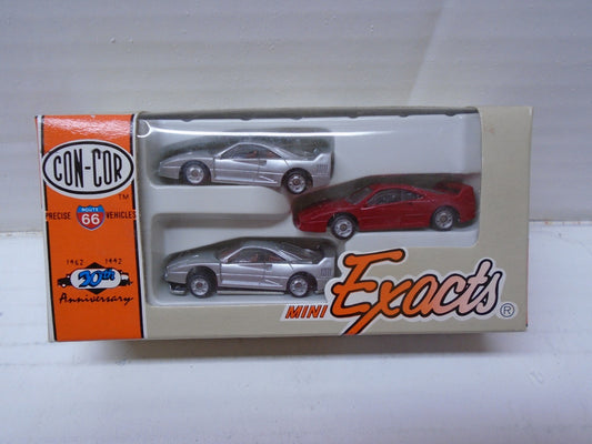Ho Scale Con-Cor 04-004505(2) Ferrari F-40 Lot#4273