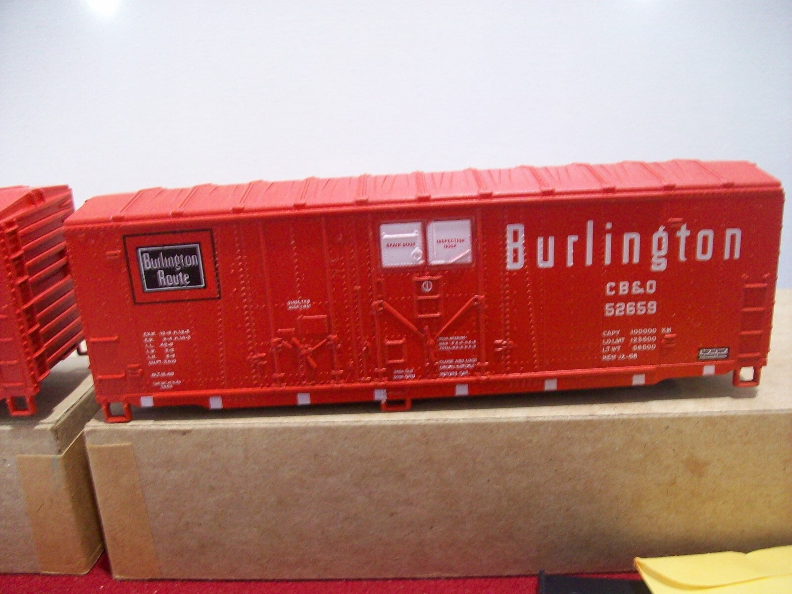 HO Scale Athearn 2091 Burlington "CB & Q" Car Kit