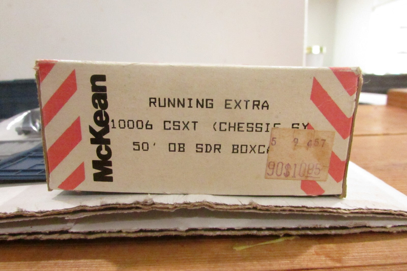 HO Scale McKean 10006 CSXT (Chessie System) Grande 50' SDR  Boxcar Kit #129967