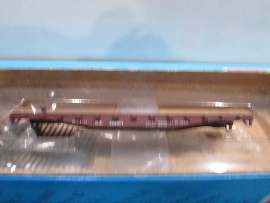 N Scale Con-Cor 1201C 50' Steel Flatcar South Pacific