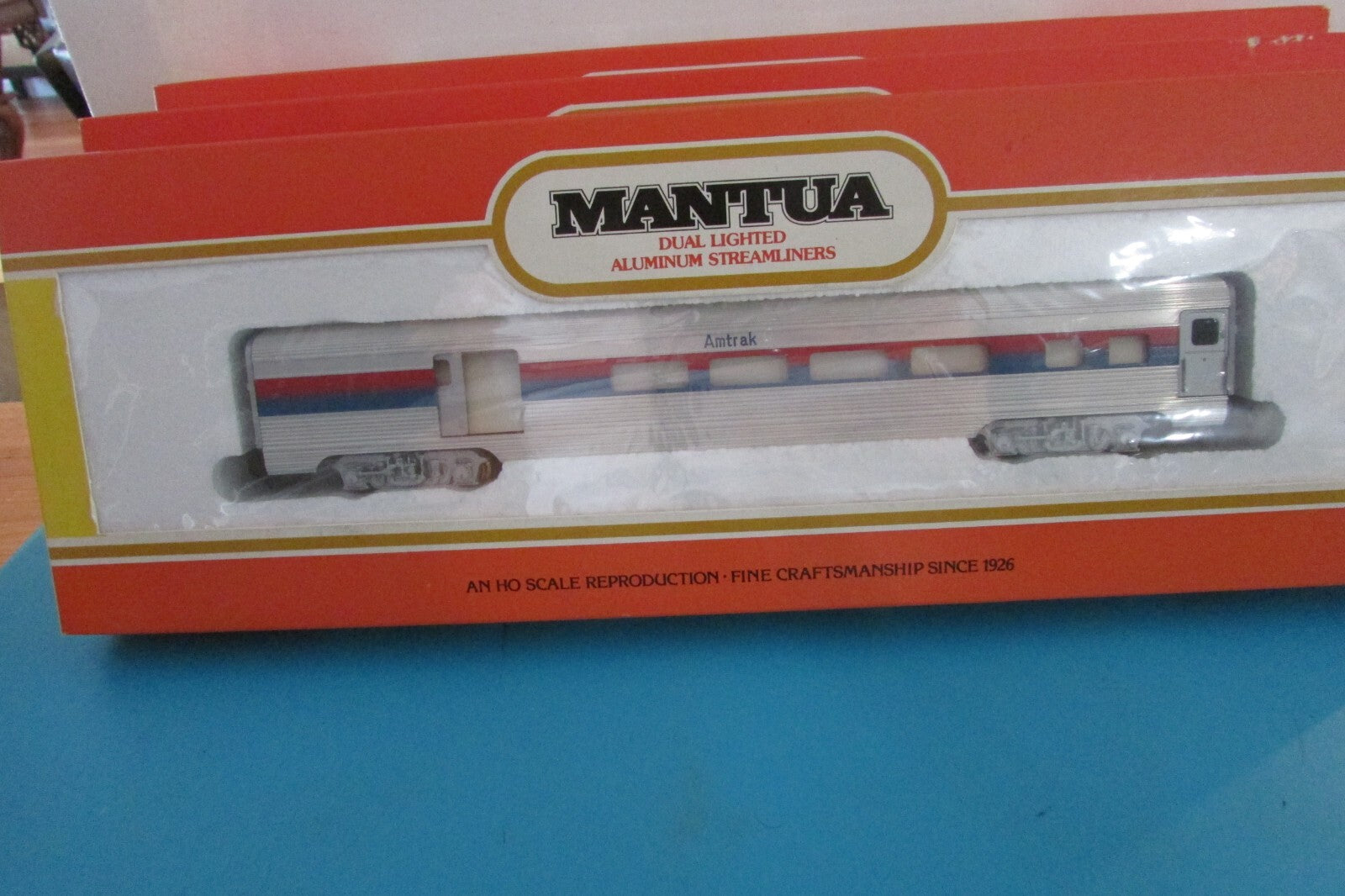 HO Scale Mantua Assorted Amtrak Aluminum Streamliners Passenger Cars Lot#2634
