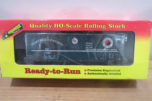 HO Scale Roundhouse 20471 40'AAR Single Door Box Car Northern Pacific  RH4372