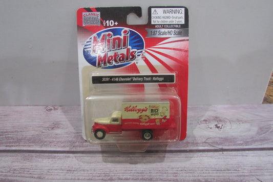 Ho Scale Classic Metal Works 30391- 41/46 Chevrolet Delivery Truck "Kelloggs"