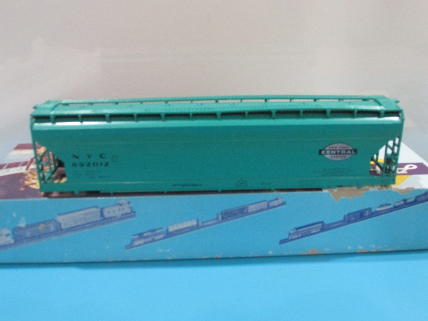 HO Scale Athearn 1908 55ft Center Flow Car Kit New York Central Lot#0989