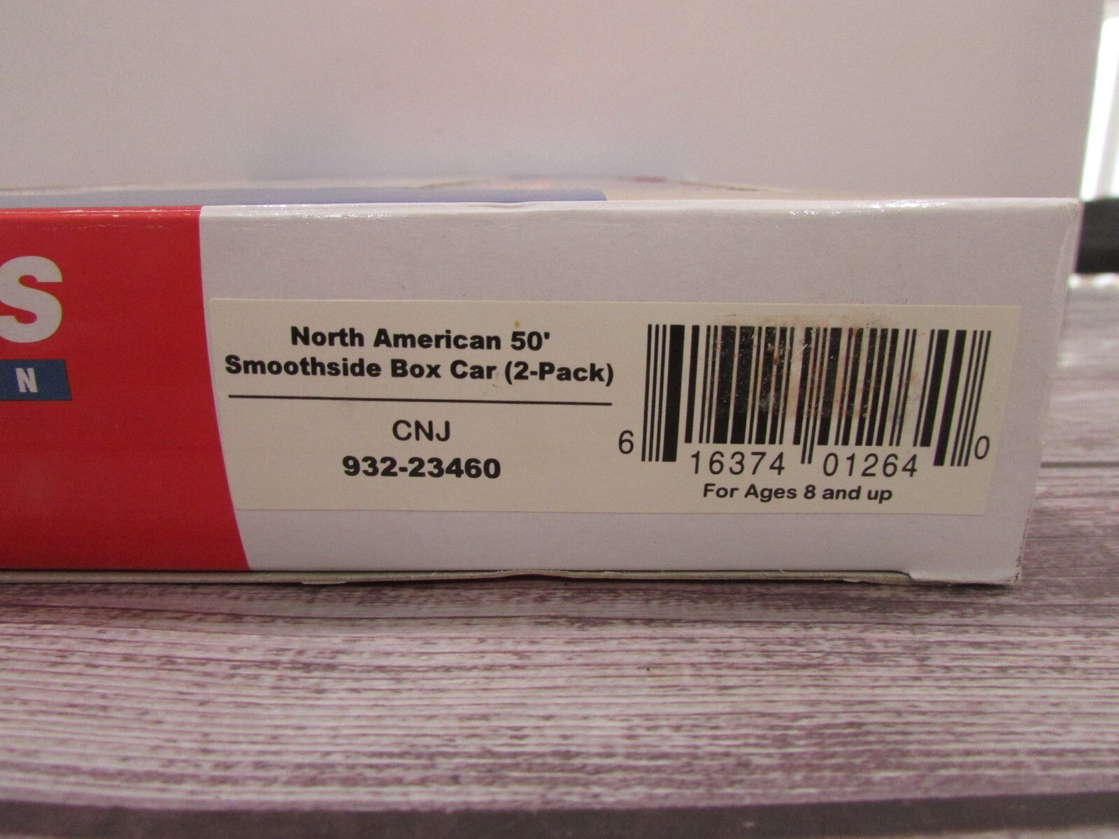 HO Scale Walthers 932-23460 CNJ 50' Smoothside Box Cars (Set of 2)  Lot#3130