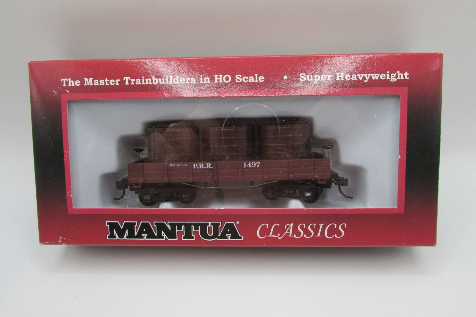 HO Scale Mantua 723020 (3) P.R.R. 1960 Water Car Lot#4796