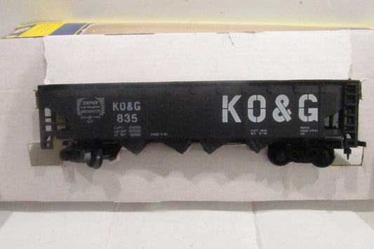 HO Scale AHM 5450E Open Hopper w/out Load KO&G#835