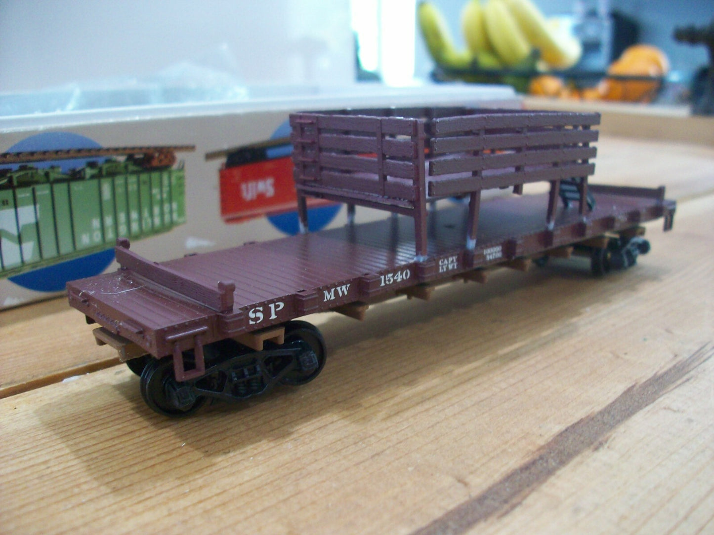 HO Scale Walthers 932-5562 52' Steel Frame Flat Car "Southen Pacific"