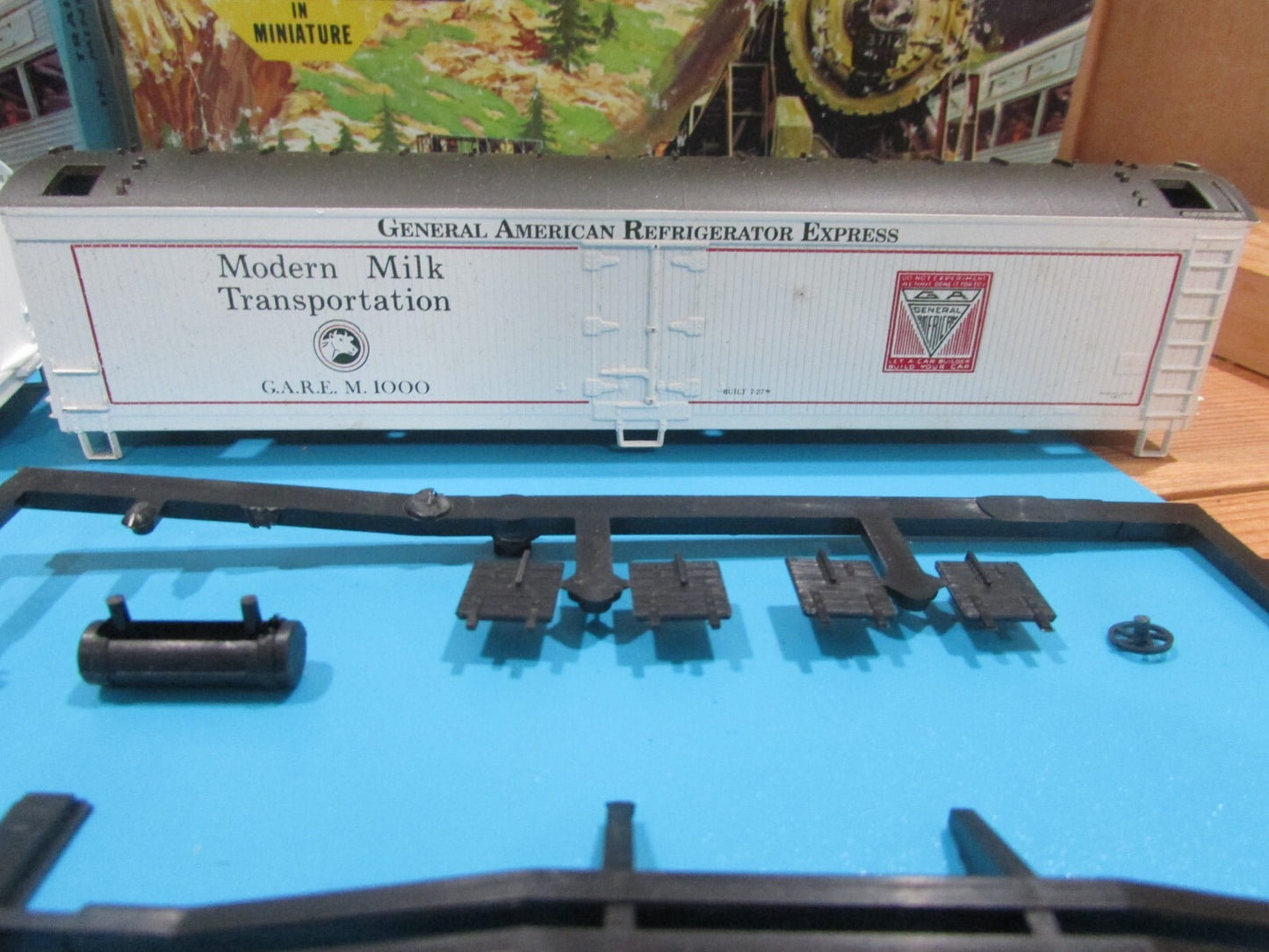 HO Scale Athearn (3) 5345 50ft Express Reefer General American Lot#0938