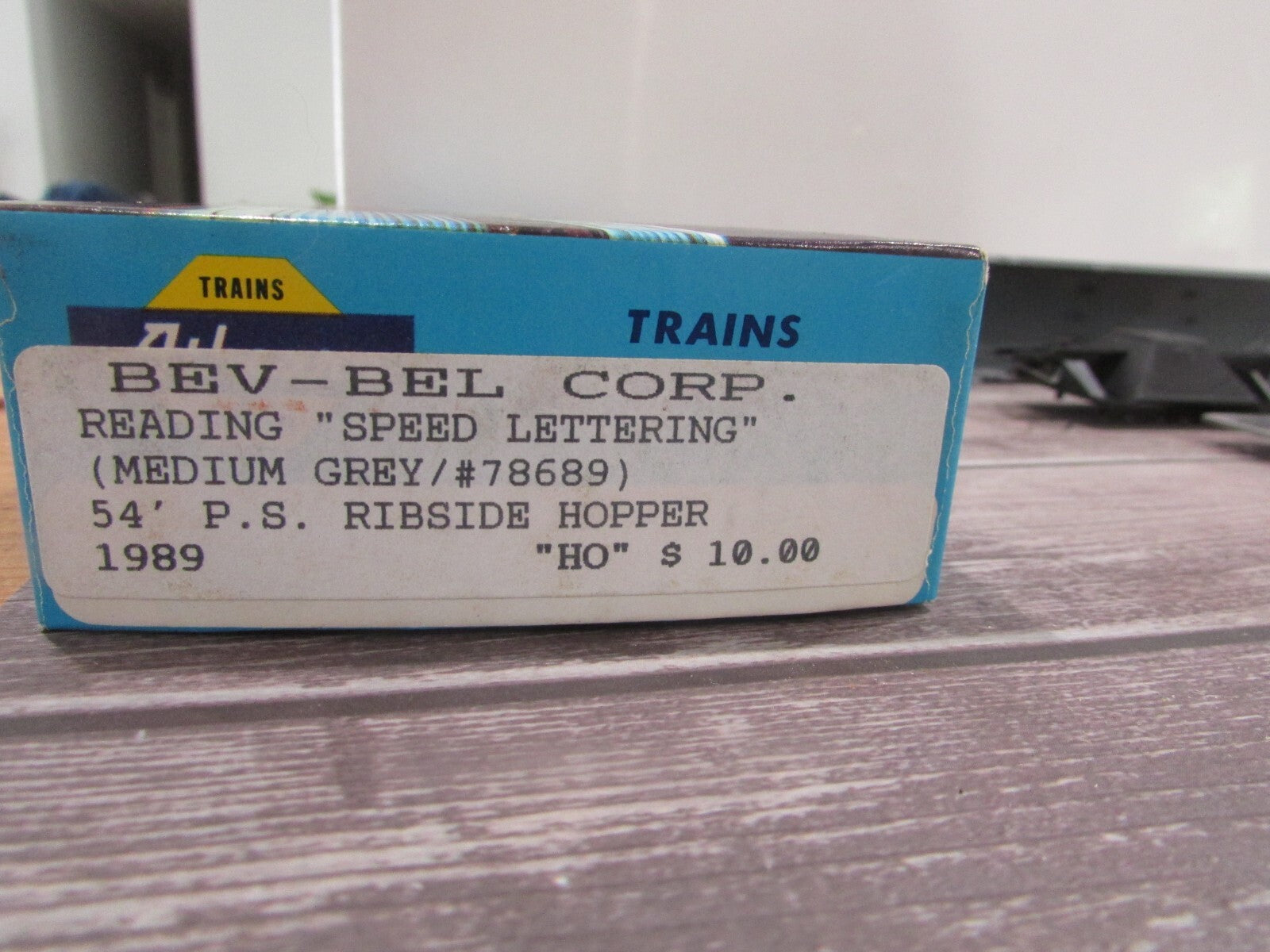 HO Scale Bev-Bel/Athearn 1989 Reading 54' PS. Ribside Hopper Car Kit