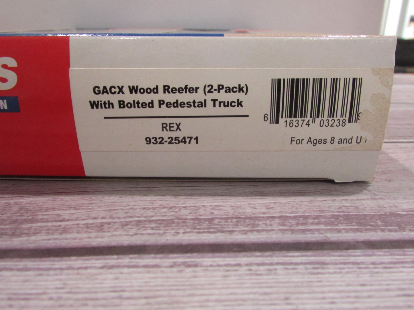 HO Scale Walthers 932-25471 REX, GAXH Wood Reefer Car (2Pack) Lot#3283