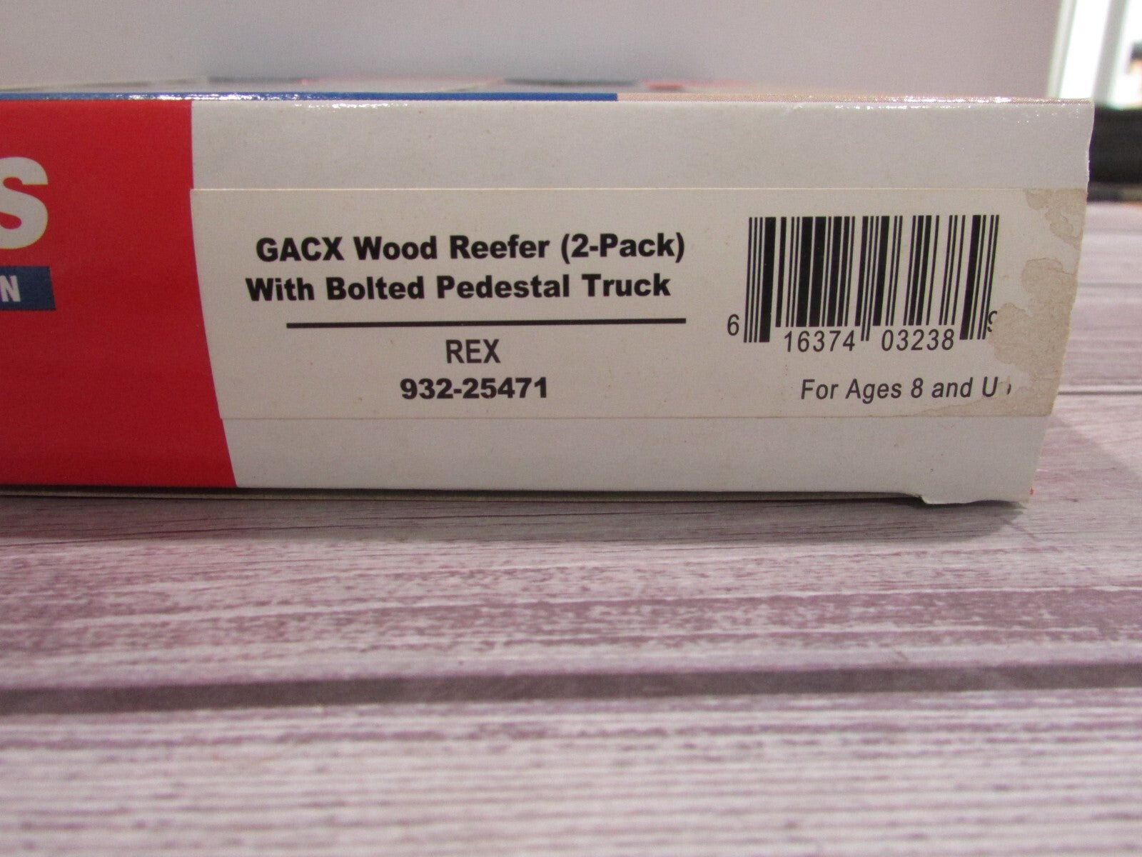 HO Scale Walthers 932-25471 REX, GAXH Wood Reefer Car (2Pack) Lot#3283